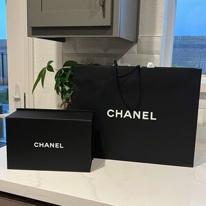 CHANEL MINI BOX & Medium Shopping Bag